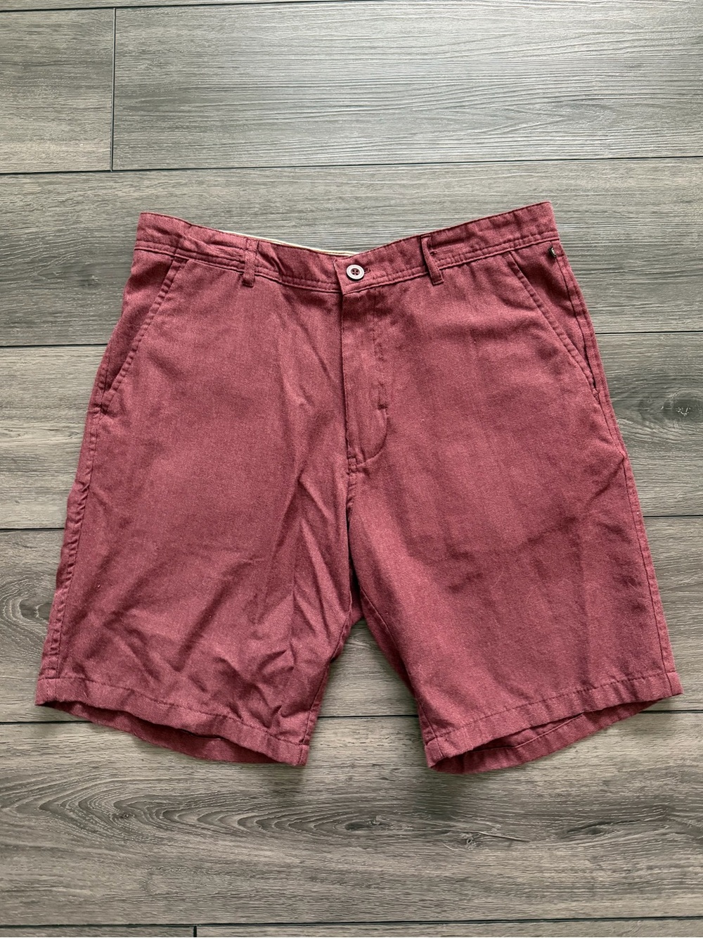 Free World Clothing Co Burgundry/Maroon Shorts